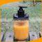 Empty Shampoo packaging 500ml plastic shampoo bottle with pump