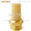 Sintered brass pneumatic air silencer