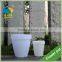 New Products High Quality Light Up Outdoor Furniture LED Flower Pot Color Changing Planter Illuminate Glowing Garden Pot Plastic