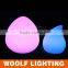 Amazing Swimming Pool Decoartive Colorful LED Peach Lamp