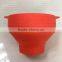 FDA Silicone Microwave Popcorn Popper Foldable Silicone Popcorn bowl
