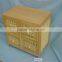 Wooden Storage Cabinet With Rattan/Wicker Drawer