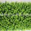 highly ornamental artificial green hedge for wall decor