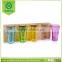 color spray drink glass cup for water and juice
