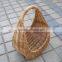 new design wicker empty fruit basket