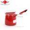 red design hot sale flower decal elegant useful coffee cup/milk pot