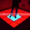 Newest fashion design ! High quality growing lighting IP 68 square plastic LED dacing floor with 16 colors change