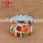 Hot Sale New Design Enamel / Ceramic 24cm Cookware Pot Set/ Deep Soup Pot Stock Pot