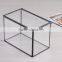 Garden Decoration Geometric Glass Terrarium / Cube / Handmade Glass Plant Flower Pot for Indoor Garden
