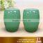 Jingdezhen facotry lime green garden stool