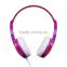 High Quality Colorful Children Headset with Microphone