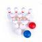 China ICTI GSV Manufacturer Kids Plastic Bowling Set Party Toys