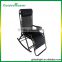Black Rocking Zero Gravity Chair Beach Chair