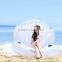 Customized Photography props mermaid SEA SHELL SOFA Inflatable Floating Lounge Chair shell scallops row of floating chairs