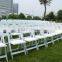 China factory wedding white resin folding chairs