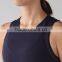 MGOO Good Quality Custom Made Fashionable Gym Crop Top Women Sexy Sport Wear High Neck Tank top