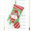 HD1019 Cute Christmas Decorations Red Cartoon Pendants Socks