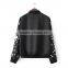 Wholesale ladies satin bomber jacket woman winter jacket custom bomber jacket