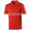 Custom design 100% polyester color plain eyelet sports fabric polo shirt