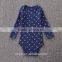 Baby Ruffle Romper Pima Cotton Baby Clothes Winter China Factory