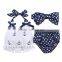 S17444A kids clothing sets butterfly child boutique outfit
