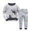 S15859A Childrens pajamas wholesale underwear for boys cartoon cotton sleepwear