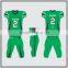 Custom fully spandex integrated sublimated american football uniform with free mock ups and free samples