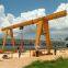 Single Girder Gantry Crane 5 ton ,Electric hoist by steel wire rope