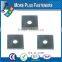 Made in Taiwan High Quality Carbon Material Square Hole Washer for Carriage Bolt DIN436