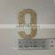 Gold glitter paper number "6" Decor Festive Birthday Party New Year,Christmas ,Cake,Crafts