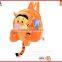 Lovely animal design plush animal backpack tiger for kids