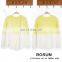 Promotional korean style blending color casual wear wholesale women cardigan