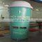 Eye Catching Custom Size Green and White Giant Inflatable Coffee Cup Balloon Advertising Model