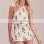 Pantyhose Cheap Bodysuit For Woman Printing Halter Women Jumpsuit