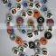 customized image advertising tinplate number badge