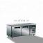 Stainless Steel 4 Door Commercial Undercounter Refrigerator/Freezer
