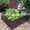 Rectangular Corten Steel Planters Flower Bed Customized