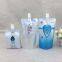 Four-sided sealed acid and alkali resistant liquid packaging bag/beverage water independent suction nozzle packaging bag aluminum foil bag