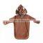 Fashion organic cotton fawn style baby sleeping bag blanket kid sleep sack