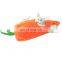 china supplier funny squeaky pet toy hide and seek carrot house srabbit toy set