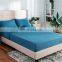 Naturelife Amazon Hot Sale 1.2KG 300tc American Style 100% Microfiber Waterproof Solid Flat Hotel Bed Sheets