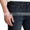 Diznew Custom large size men's dark blue straight denim fabrics jeans