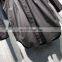 TWOTWINSTYLE Elegant Patchwork Diamonds Long Sleeve Slash Neck High Waist Sashes Dress Women
