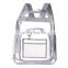 Custom New Fashion Waterproof Colorer Transparent Clear Pvc Backpack