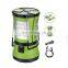 600 lumens camping lamp 18650 battery Rechargeable Camping Lantern with Detachable Portable Flashlight