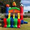 Soccer Theme Dual Lane Slide Water Bounce House Inflatable Jumping Castle For Children