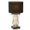 Guangdong popular nordic fabric Shade table lamp e27 Led  bed room table light