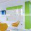 Best price DIY magnetic writing glass board with legs for office