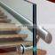 Newest design gradient sunset color laminated glass balustrade