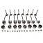 Intake Exhaust Valves & Stem Seals Kits + Hydraulic Lifters For Hyundai Kia